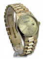 Gold men's watch Geneve ★ zlotychlopak.pl ★ Gold purity 585 333 Low Price!