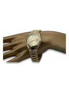 Gold men's watch Geneve ★ zlotychlopak.pl ★ Gold purity 585 333 Low Price!