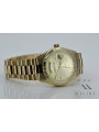 Reloj de oro para hombre Geneve ★ zlotychlopak.pl ★ Pureza de oro 585 333 Precio bajo!