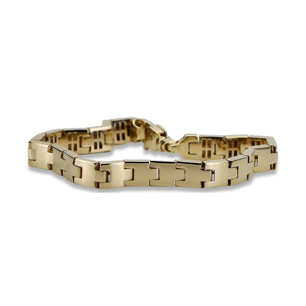 Gelbe Roségold Armband ★ russiangold.com ★ Gold 585 333 Niedriger Preis