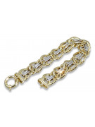 Bracelet ★ en or rose jaune russiangold.com ★ Or 585 333 Prix bas