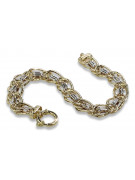 Bracelet ★ en or rose jaune russiangold.com ★ Or 585 333 Prix bas