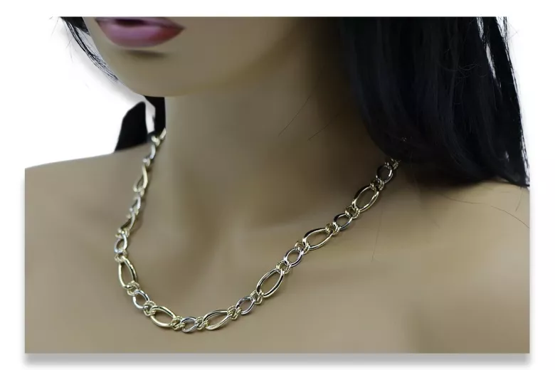 Yellow rose gold chain ★ russiangold.com ★ Gold 585 333 Low price