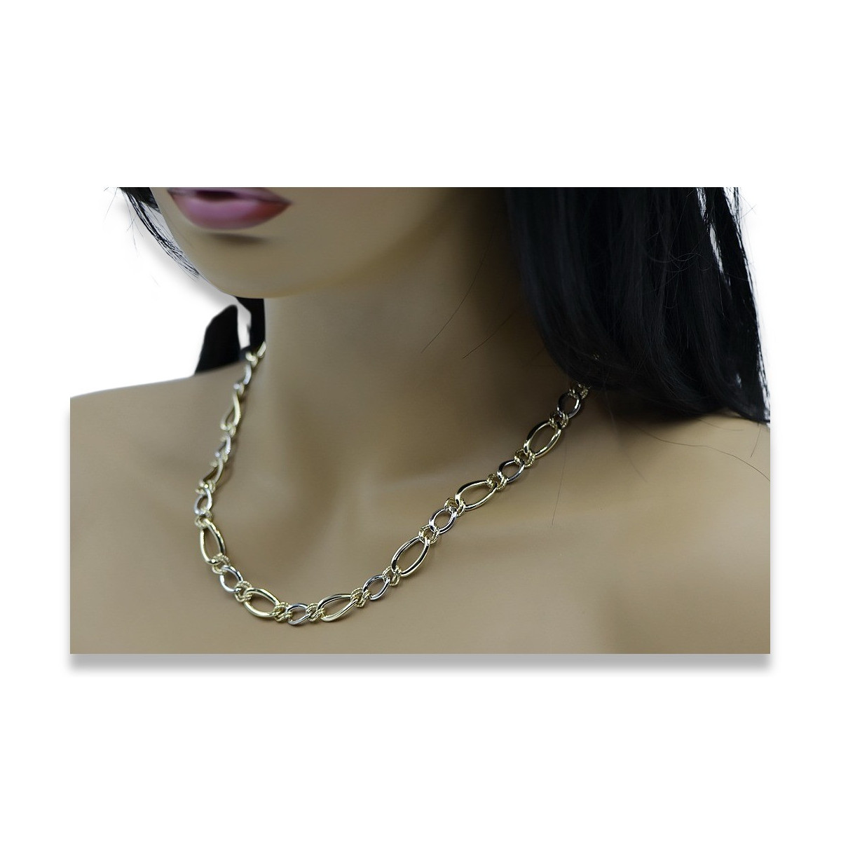 Yellow rose gold chain ★ russiangold.com ★ Gold 585 333 Low price