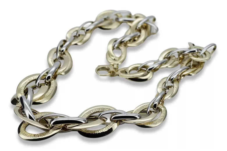 Yellow rose gold chain ★ russiangold.com ★ Gold 585 333 Low price