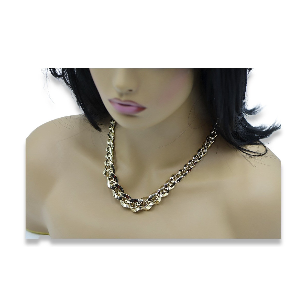 Yellow rose gold chain ★ russiangold.com ★ Gold 585 333 Low price