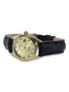 Reloj de oro para hombre Geneve ★ zlotychlopak.pl ★ Pureza de oro 585 333 Precio bajo!