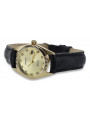 Gold men's watch Geneve ★ zlotychlopak.pl ★ Gold purity 585 333 Low Price!