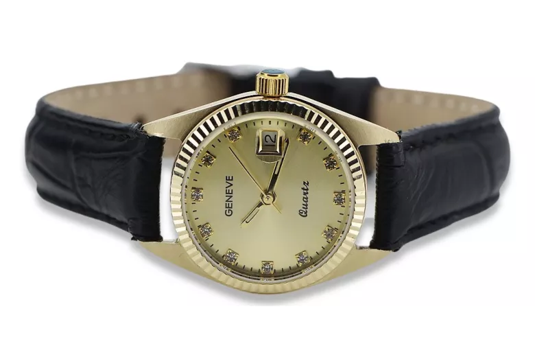 Montre homme en or Genève ★ zlotychlopak.pl ★ Pureté de l’or 585 333 Prix bas!