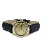 Reloj de oro para hombre Geneve ★ zlotychlopak.pl ★ Pureza de oro 585 333 Precio bajo!