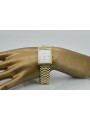 Gold men's watch Geneve ★ zlotychlopak.pl ★ Gold purity 585 333 Low Price!