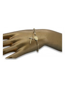 Bracelet★ chapelet en or rose jaune russiangold.com ★ or 585 333 Prix bas