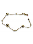 Bracelet ★ en or rose jaune russiangold.com ★ Or 585 333 Prix bas