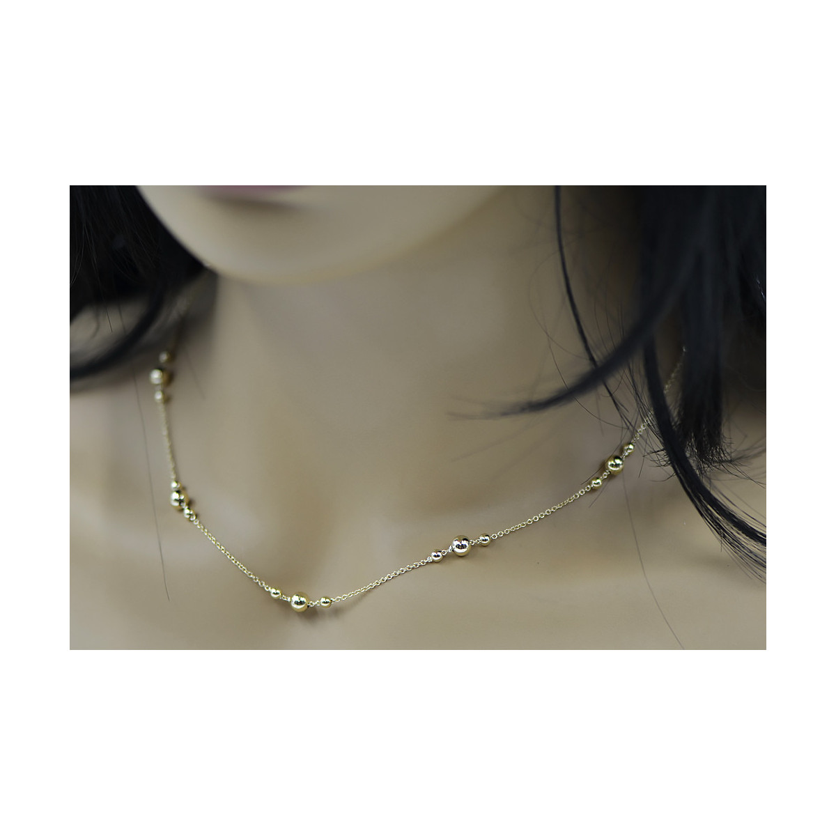 Yellow rose gold chain ★ russiangold.com ★ Gold 585 333 Low price