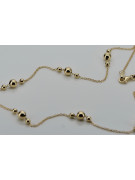 Yellow rose gold chain ★ russiangold.com ★ Gold 585 333 Low price