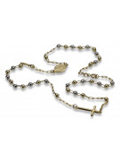 Yellow rose gold rosary chain ★ russiangold.com ★ Gold 585 333 Low price