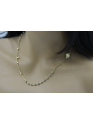 Yellow rose gold rosary chain ★ russiangold.com ★ Gold 585 333 Low price