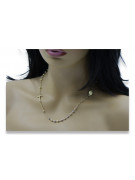 Yellow rose gold rosary chain ★ russiangold.com ★ Gold 585 333 Low price