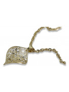 Pendentif ★ en or zlotychlopak.pl ★ Echantillon d’or 585 333 prix bas