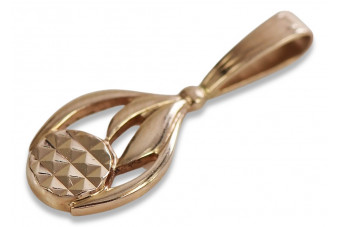 Ekskluzywny Vintage Wisiorek z Różowego Złota 14k 585 vpn057