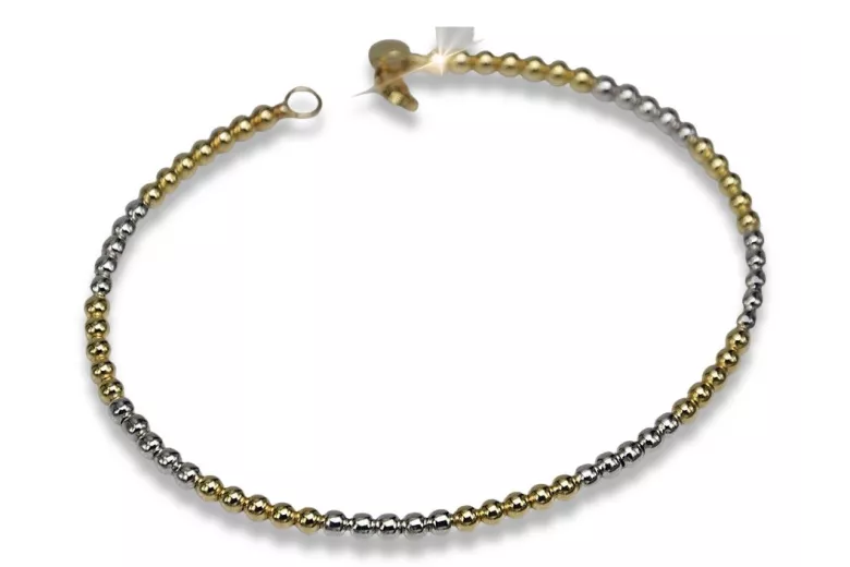 Італійський браслет із золота 14k 585 проби Fantazy bracelet cfb017yw