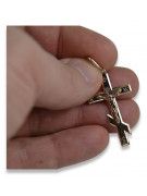 Croix orthodoxe en or ★ russiangold.com ★ Or 585 333 Petit prix