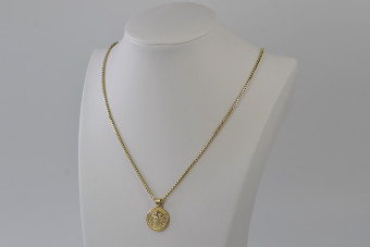 Золотой кулон кулон ★ zlotychlopak.pl ★ Золотая клеймо 585 333 низкая цена