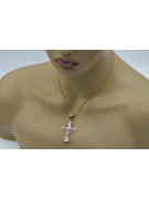 Croix orthodoxe en or ★ russiangold.com ★ Or 585 333 Petit prix