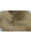 Gold Orthodox Cross ★ russiangold.com ★ Gold 585 333 Low price