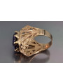 Russisch Sowjetrosa 14 Karat 585 Gold Alexandrit Rubin Smaragd Saphir Zirkon Ring vrc031