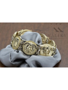 Yellow rose gold bracelet ★ russiangold.com ★ Gold 585 333 Low price