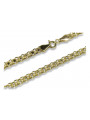 Yellow rose gold chain ★ russiangold.com ★ Gold 585 333 Low price