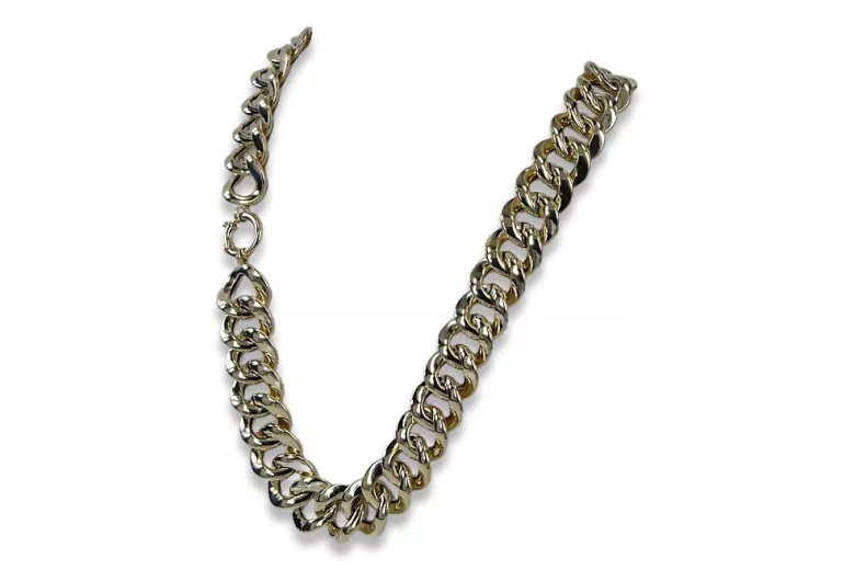 Yellow rose gold chain ★ russiangold.com ★ Gold 585 333 Low price