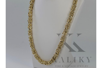 Gelbgoldene Kette ★ russiangold.com ★ Gold 585 333 Niedriger Preis