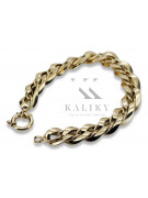 Yellow rose gold bracelet ★ russiangold.com ★ Gold 585 333 Low price