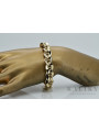 Yellow rose gold bracelet ★ russiangold.com ★ Gold 585 333 Low price