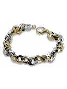 Yellow rose gold bracelet ★ russiangold.com ★ Gold 585 333 Low price