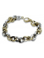 Bracelet ★ en or rose jaune russiangold.com ★ Or 585 333 Prix bas