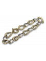 Bracelet ★ en or rose jaune russiangold.com ★ Or 585 333 Prix bas