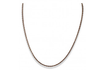 Lanțul ★ galben de aur a crescut russiangold.com ★ Aur 585 333 Preț scăzut