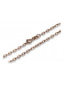 Yellow rose gold chain ★ russiangold.com ★ Gold 585 333 Low price