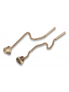 Boucles d’oreilles en or zlotychlopak.pl ★ Échantillon d’or ★ 585 333 Prix bas!