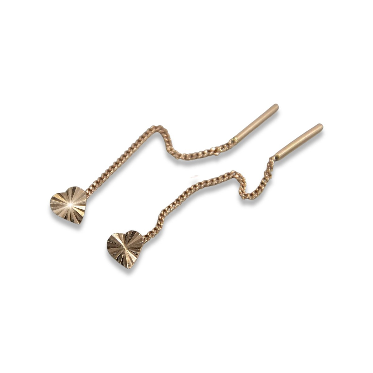 Boucles d’oreilles en or zlotychlopak.pl ★ Échantillon d’or ★ 585 333 Prix bas!