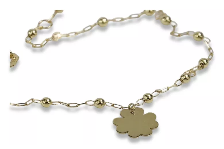 Bracelet en or rose jaune ★ russiangold.com ★ Or 585 333 Petit prix