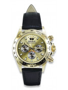 Montre homme en or Genève ★ zlotychlopak.pl ★ Pureté de l’or 585 333 Prix bas!