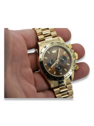 Gold men's watch Geneve ★ zlotychlopak.pl ★ Gold purity 585 333 Low Price!