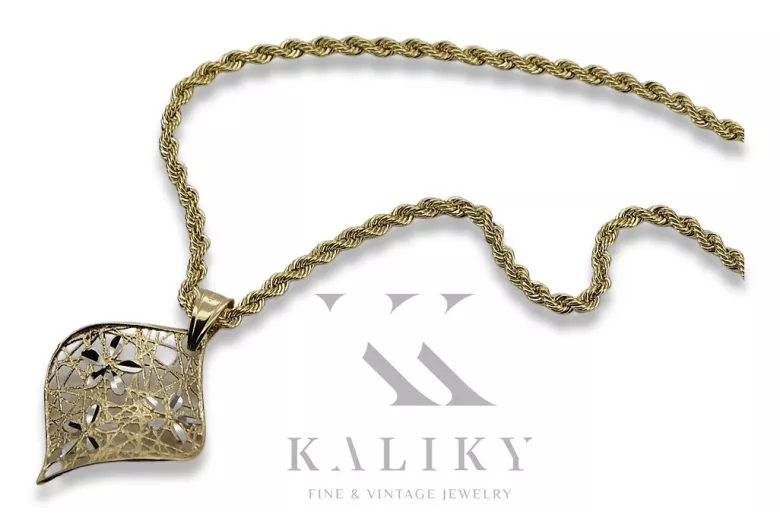 Gold pendant pendant ★ zlotychlopak.pl ★ Gold hallmark 585 333 low price