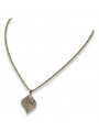 Gold pendant pendant ★ zlotychlopak.pl ★ Gold hallmark 585 333 low price