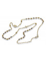 Yellow rose gold rosary chain ★ russiangold.com ★ Gold 585 333 Low price