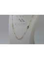 Italian 14k gold rosary chain "Dolce Gabbana" rcc002ywr